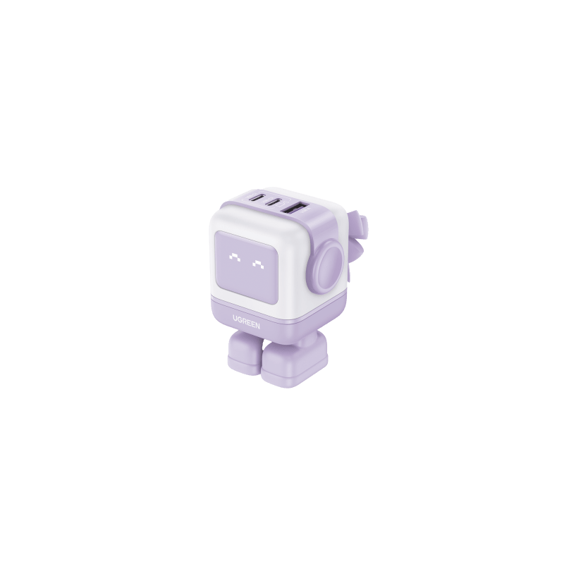Cargador RobotGaN UGREEN 65W 3 Puertos - LM Soluciones