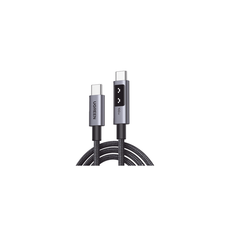 Cable USB-C a USB-C 100W UGREEN 1 Metro Carga Rápida | Precio México - Envío Inmediato | LM Soluciones