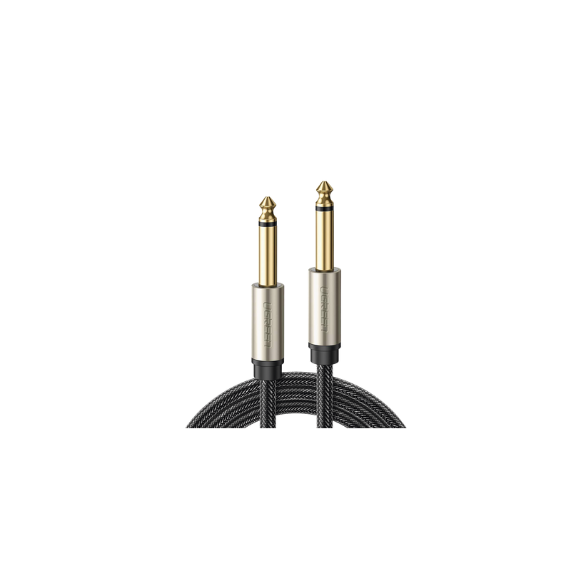 Cable Audio Mono 6.35mm Macho 10m UGREEN | Precio México - Envío Inmediato | LM Soluciones
