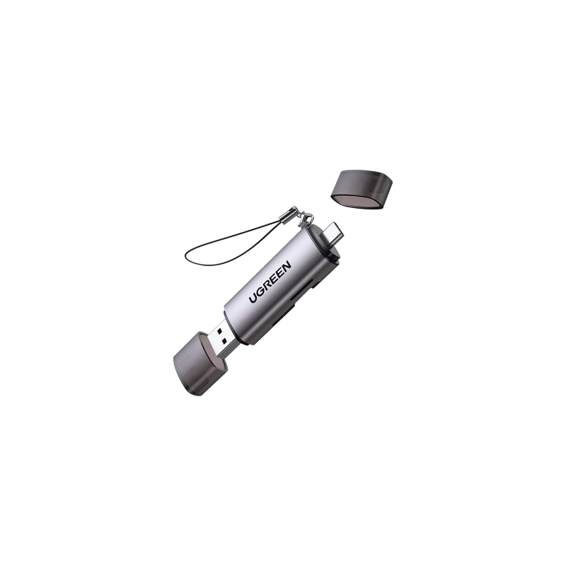 Lector de Tarjetas USB-C + USB-A a MicroSD/SD UGREEN 5Gbps | Precio México - Envío Inmediato | LM Soluciones