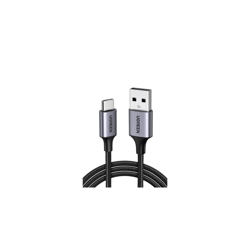 Cable USB-A a USB-C UGREEN Nylon Trenzado 1 Metro | Precio México - Envío Inmediato | LM Soluciones