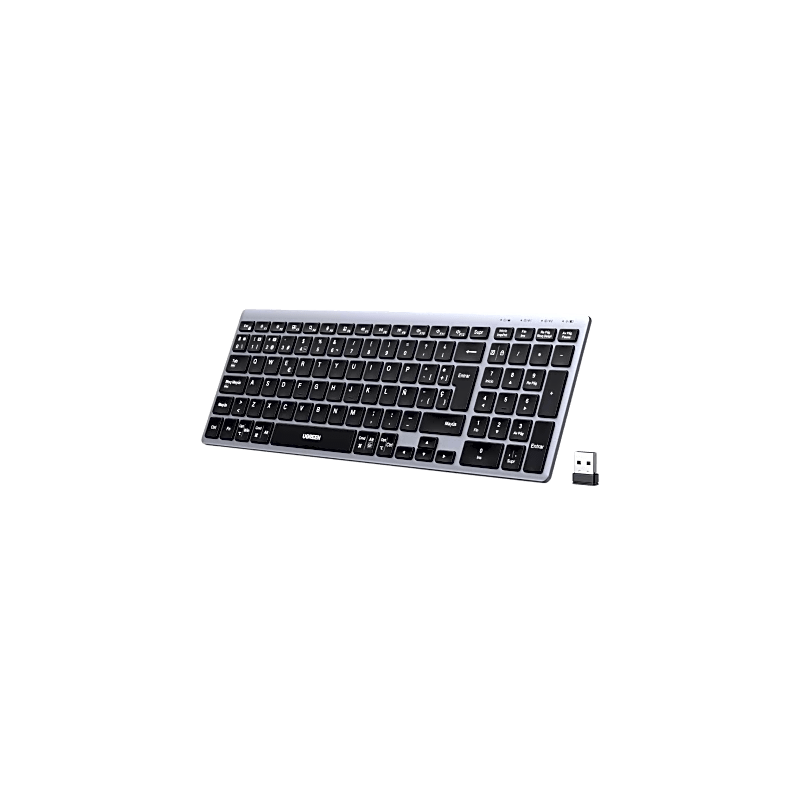 Teclado Inalambrico UGREEN Multimodo Bluetooth 2.4GHz