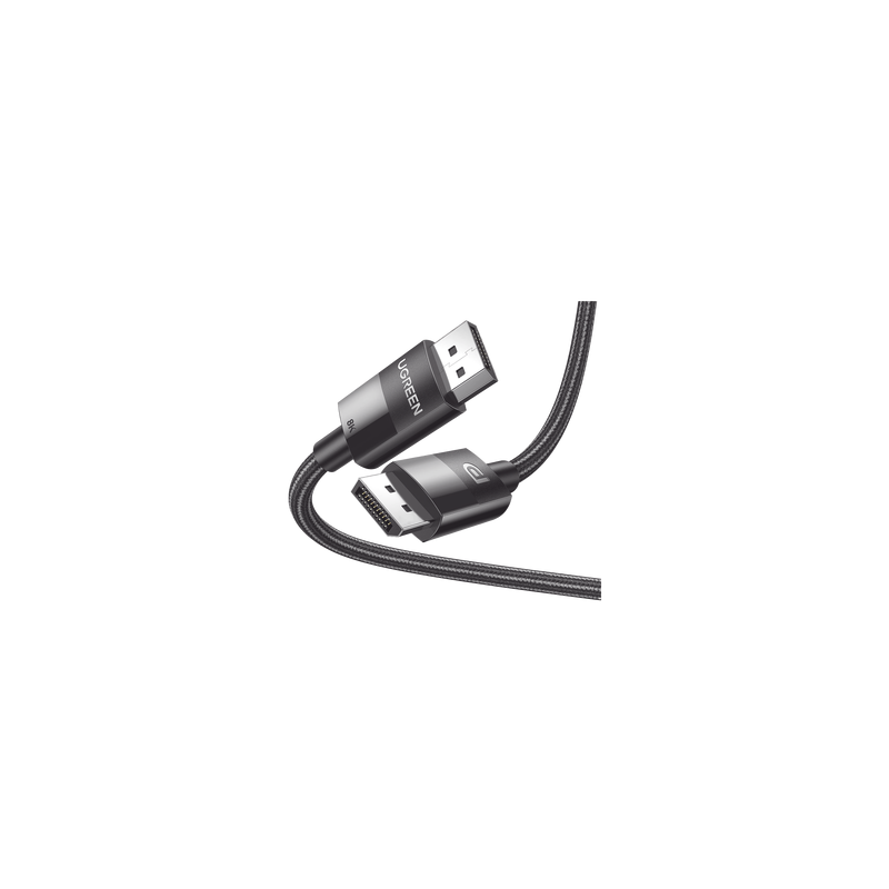 Cable DisplayPort 1.4 UGREEN 2m 8K Nylon Trenzado | Precio México - Envío Inmediato | LM Soluciones