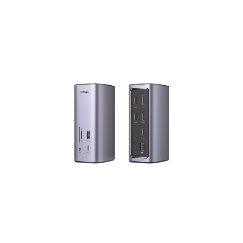 HUB USB-C UGREEN Revodok Pro 12 en 1 Docking | Precio México - Envío Inmediato | LM Soluciones