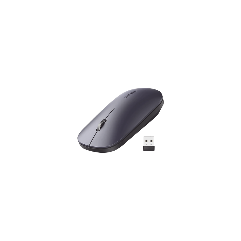 Mouse Inalámbrico UGREEN 2.4GHz DPI Ajustable Negro | Precio México - Envío Inmediato | LM Soluciones