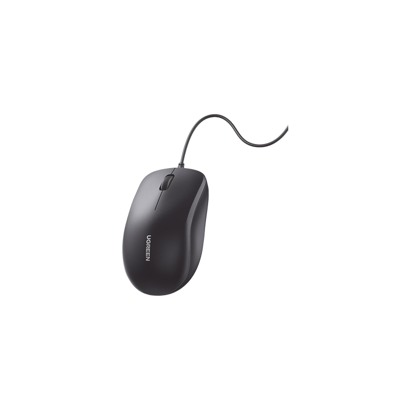 Mouse Óptico USB UGREEN 1200DPI Ergonómico | Precio México - Envío Inmediato | LM Soluciones
