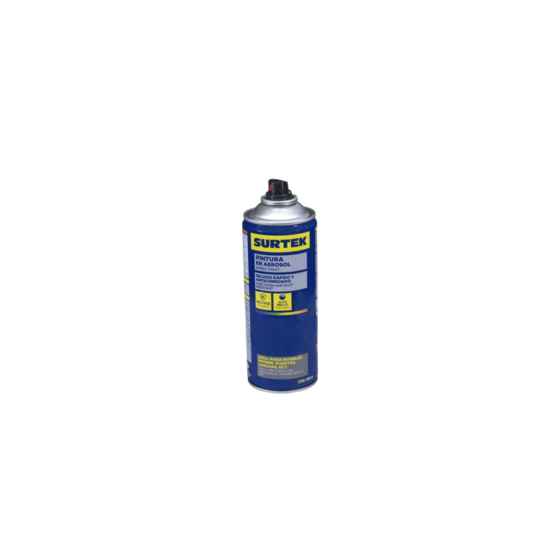 Pintura en Aerosol SURTEK 400 ml Rojo Oscuro | Precio México - Envío Inmediato | LM Soluciones