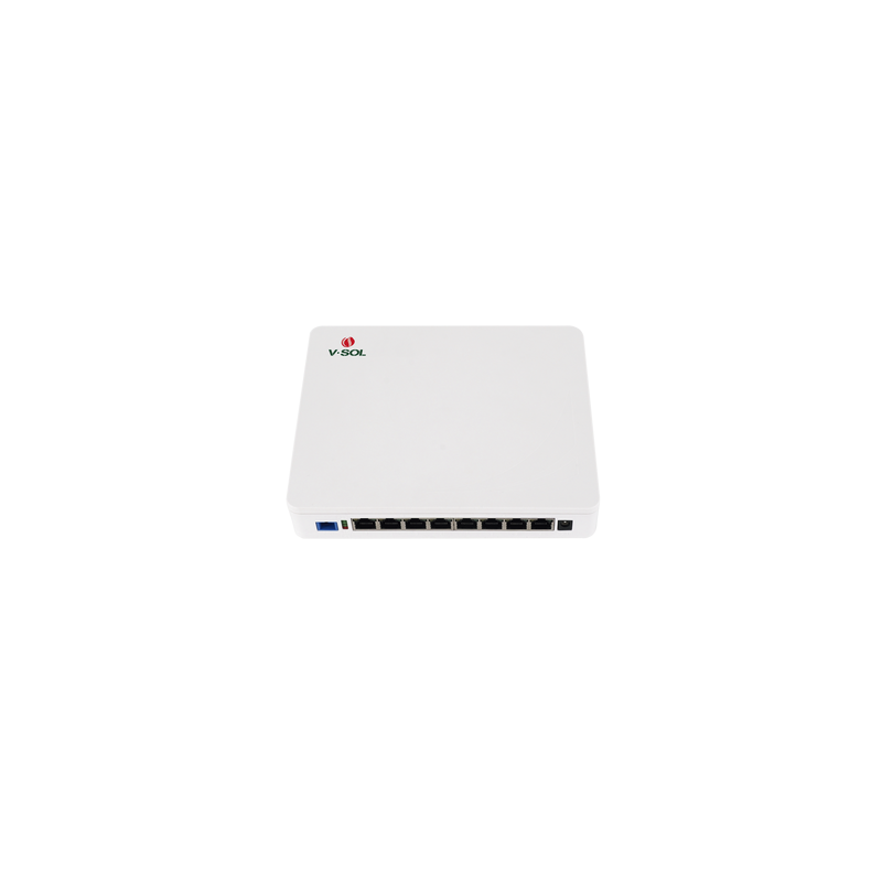ONU Dual EPON/GPON 8 Puertos PoE Wi-Fi V-SOL