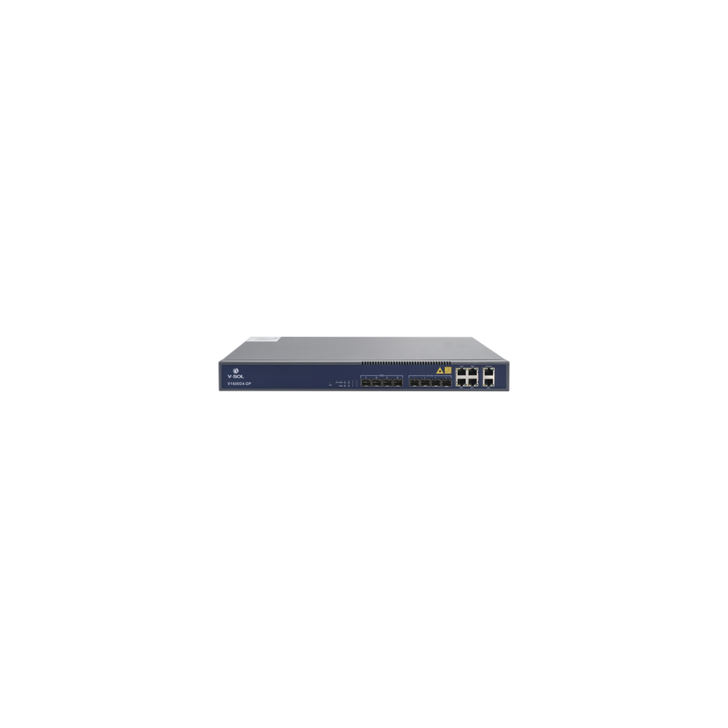 OLT de 4 puertos EPON con 8 puertos Uplink (4 puertos Gigabit Ethernet + 4 puertos Gigabit Ethernet SFP) , hasta 256 ONUS,