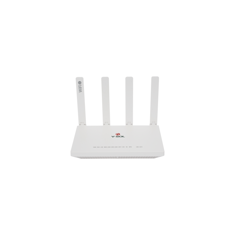ONU GPON/EPON V-SOL Wi-Fi 6 AX1500 4 Puertos GE | Precio México - Envío Inmediato | LM Soluciones
