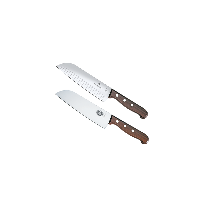 Set 2 Cuchillos Santoku Victorinox Mango Palissandro | Precio México - Envío Inmediato | LM Soluciones