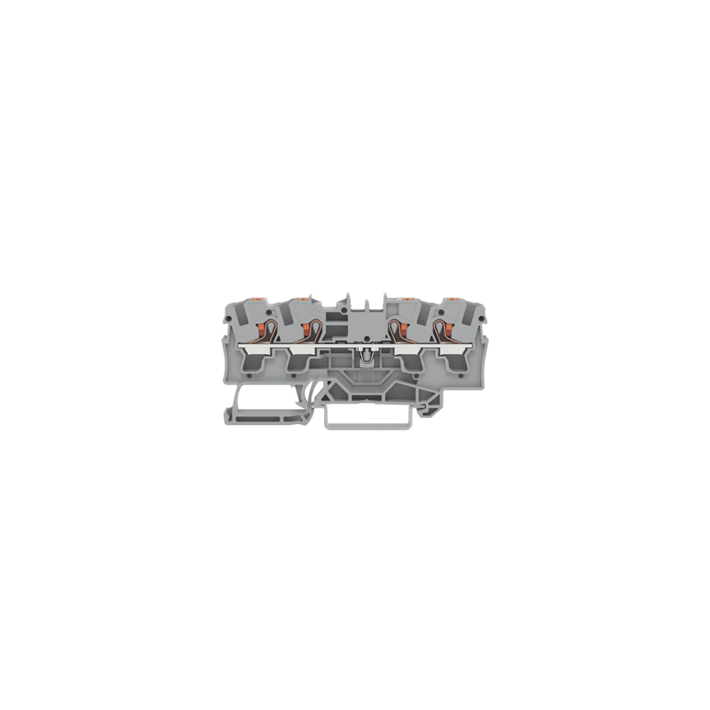 Borna de Paso WAGO 4 Conductores 4 mm² 32 A | Precio México - Envío Inmediato | LM Soluciones