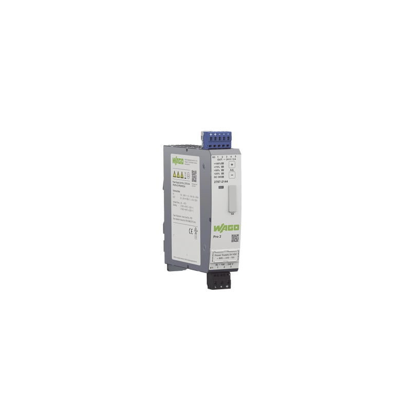 Fuente Alimentación Industrial WAGO Pro 2 24V DC 5A TopBoost | Precio México - Envío Inmediato | LM Soluciones