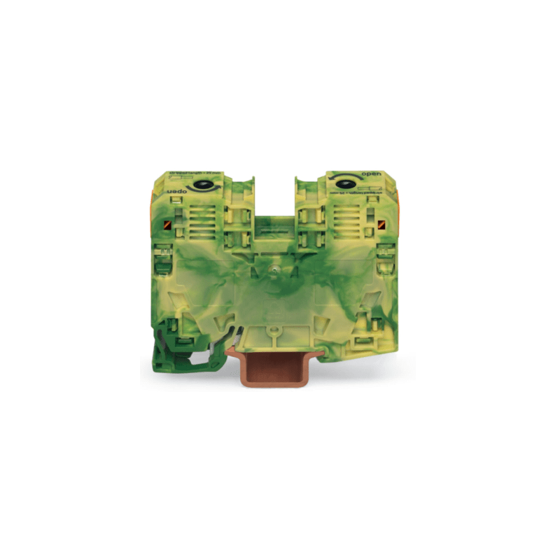 Borna de Tierra WAGO 35mm2 Carril DIN | Precio México - Envío Inmediato | LM Soluciones