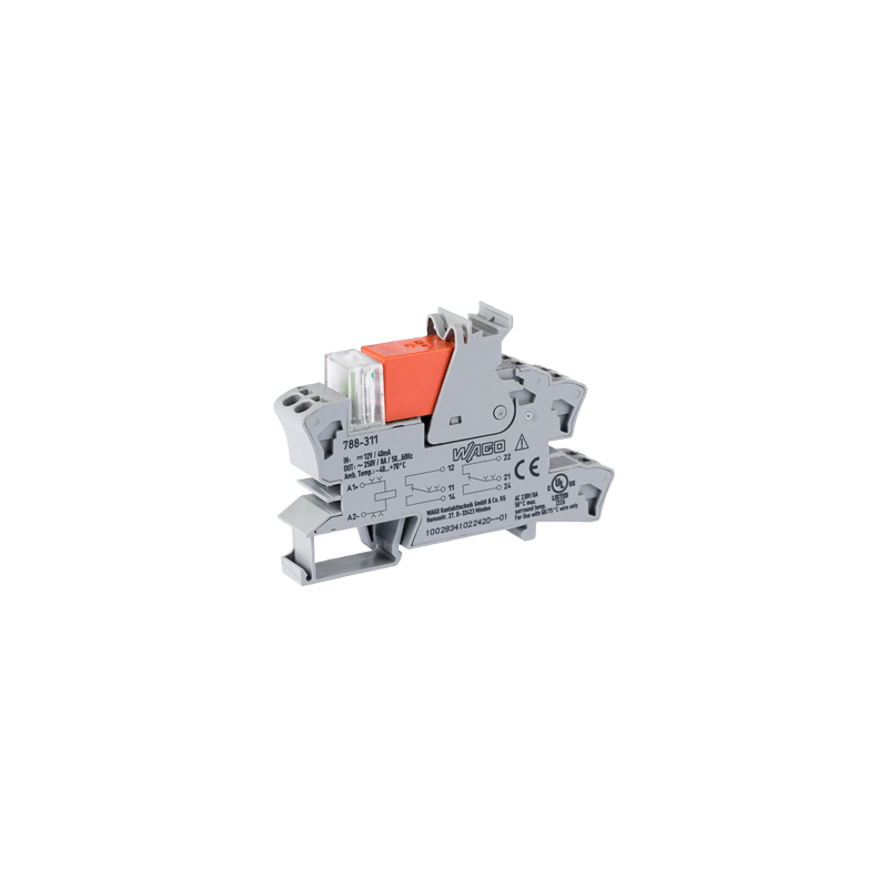 Módulo Relé WAGO 12V DC 8A | Precio México - Envío Inmediato | LM Soluciones