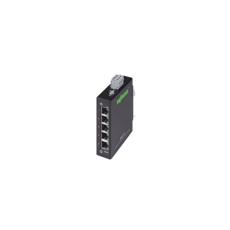 Switch Industrial WAGO 5 Puertos 100Base-TX DIN-35 IP30 | Precio México - Envío Inmediato | LM Soluciones