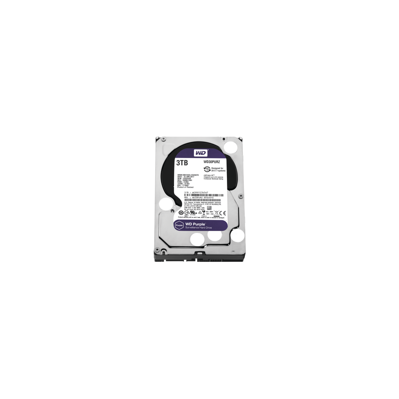 Disco Duro PURPLE de 3TB / 3 AÑOS DE GARANTÍA / Para Videovigilancia