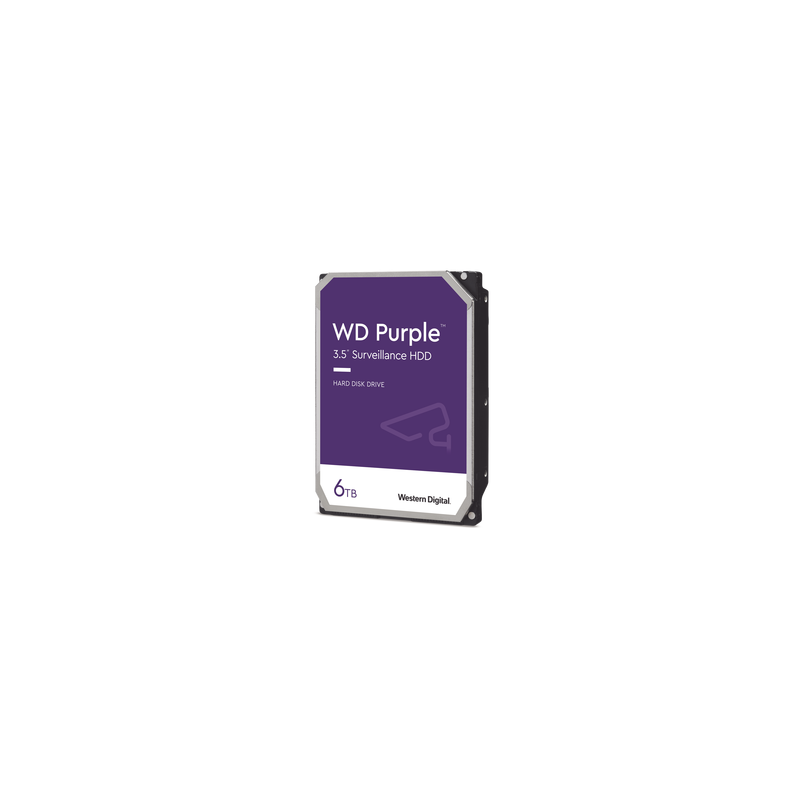 Disco Duro WD64PURZ 6TB Purple Vigilancia 24/7 SATA | Precio México - Envío Inmediato | LM Soluciones