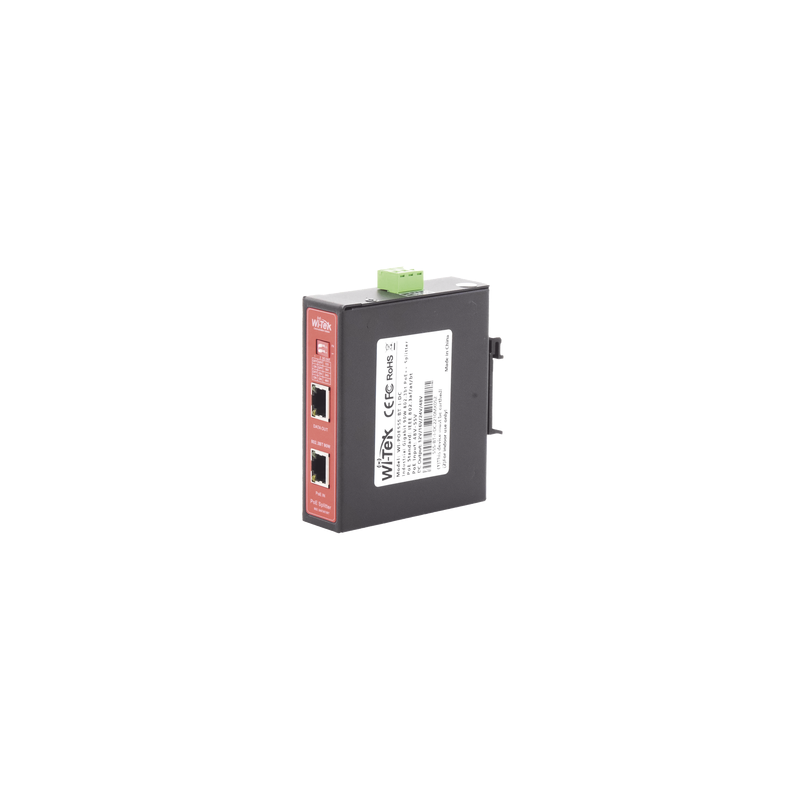Splitter PoE Industrial 90W Wi-Tek Riel DIN - LM Soluciones