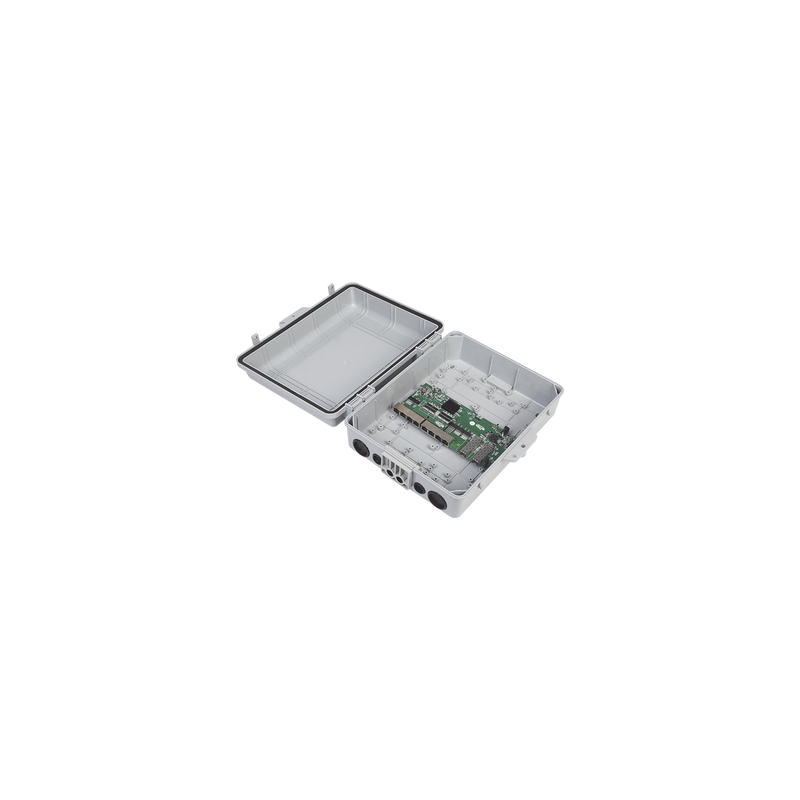 Switch Industrial PoE Inverso Exterior 24V WI-TEK | Precio México - Envío Inmediato | LM Soluciones