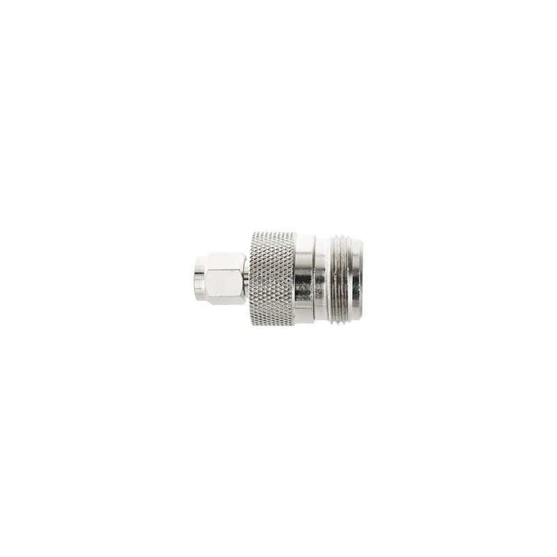 Adaptador Conector SMA Macho a N Hembra para Equipos de Comu