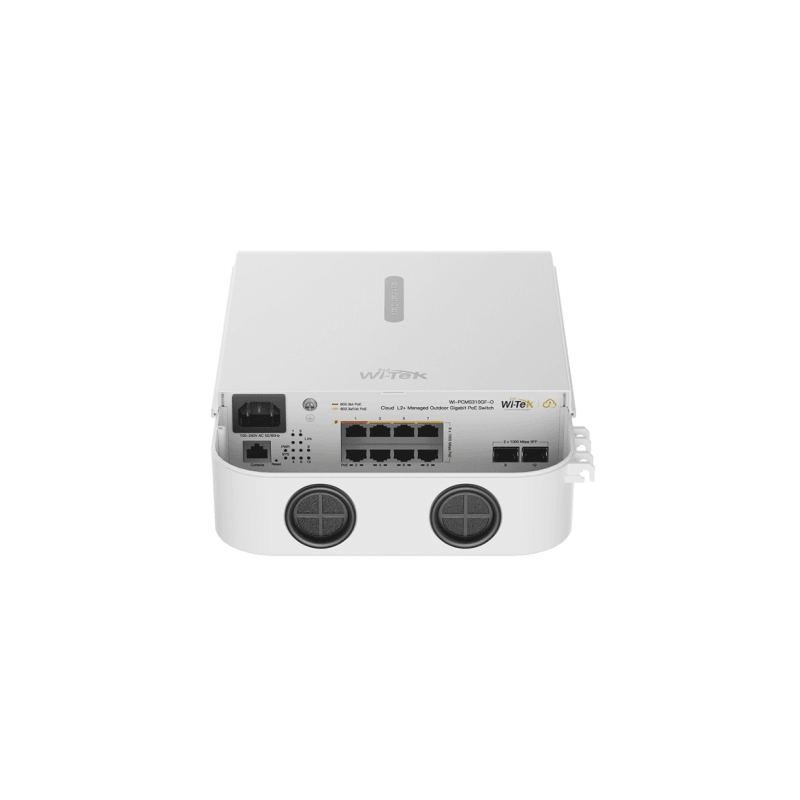 Switch PoE Industrial 8 Puertos Wi-Tek WIPCMS310GFOV2 – PoE+