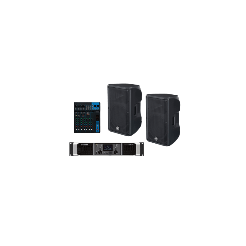Kit Refuerzo Sonoro Yamaha CBR12 + PX5 + MG10 | Precio México - Envío Inmediato | LM Soluciones