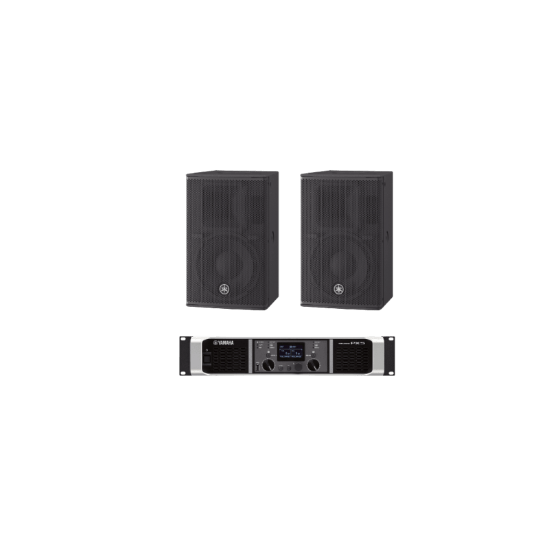 Kit Refuerzo Sonoro YAMAHA CHR10 + PX5 - LM Soluciones