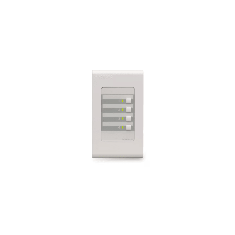 Panel de Control Digital / 4 Switches Configurables / Compatible con Sistemas MTX