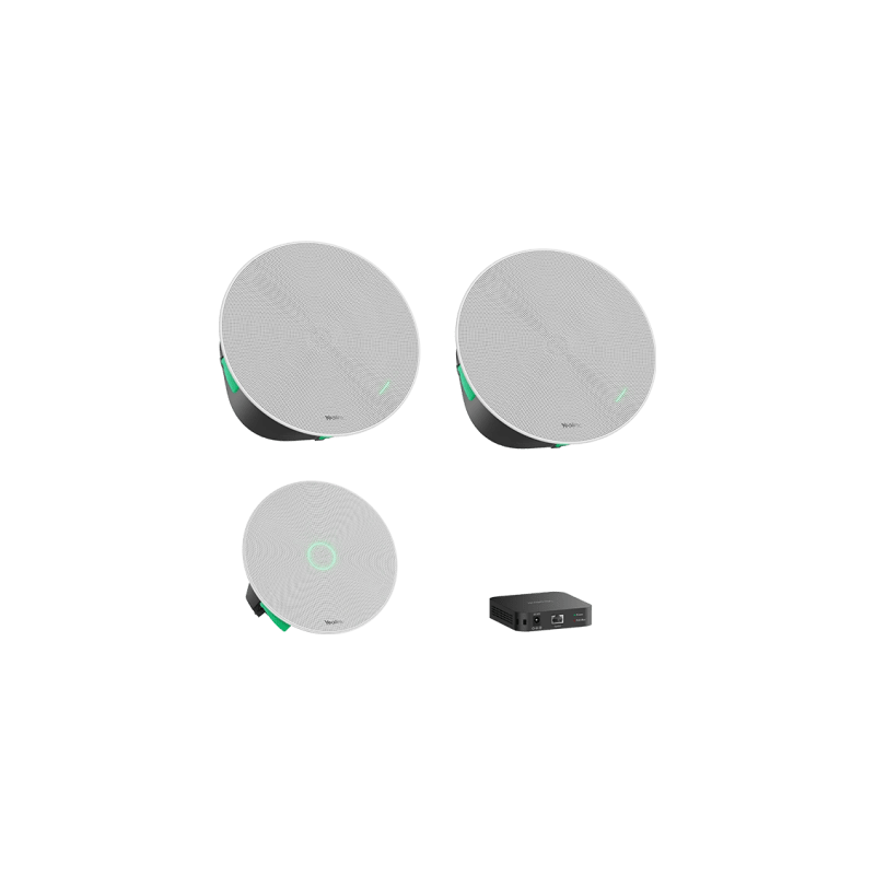 Kit de Audio Yealink CMKit-121 con Micrófono y Altavoces PoE