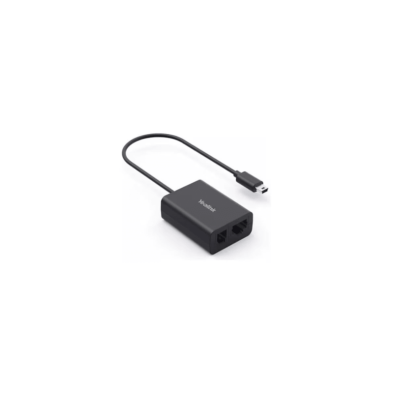 Adaptador EHS Para Diademas Inalámbricas DECT de Yealink Compatible con diversas marcas de Telefonos IP