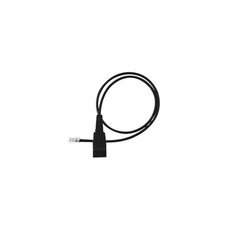 Cable QD A RJ9 Repuesto Yealink para Diademas