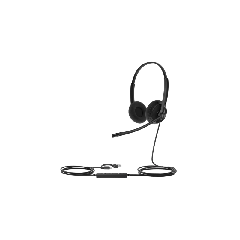 Diadema Yealink UH34 Lite Dual USB-C/A Microsoft Teams | Precio México - Envío Inmediato | LM Soluciones