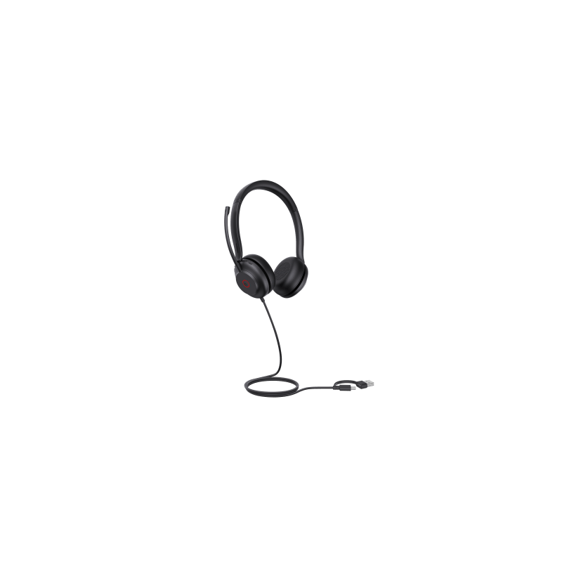 Diadema Yealink UH35 Dual Teams USB C/A Cancelación Ruido