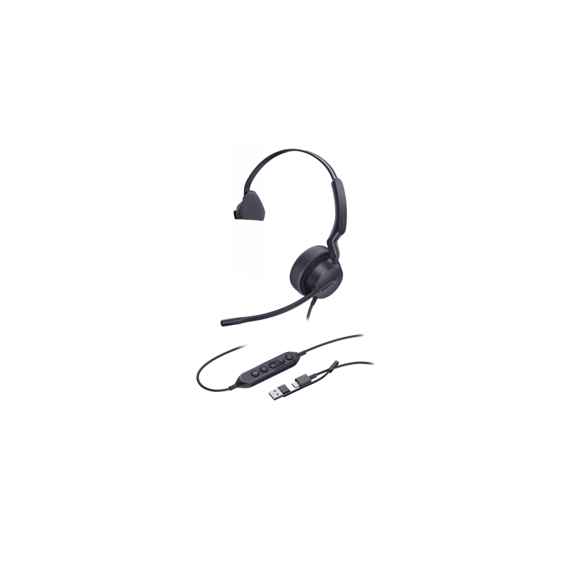 Diadema Alámbrica Yealink UH42 Mono UC con Audio HD USB-C/A