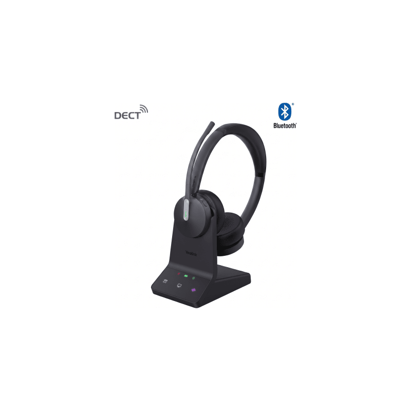 Diadema Inalámbrica Yealink WH64 DECT y Bluetooth
