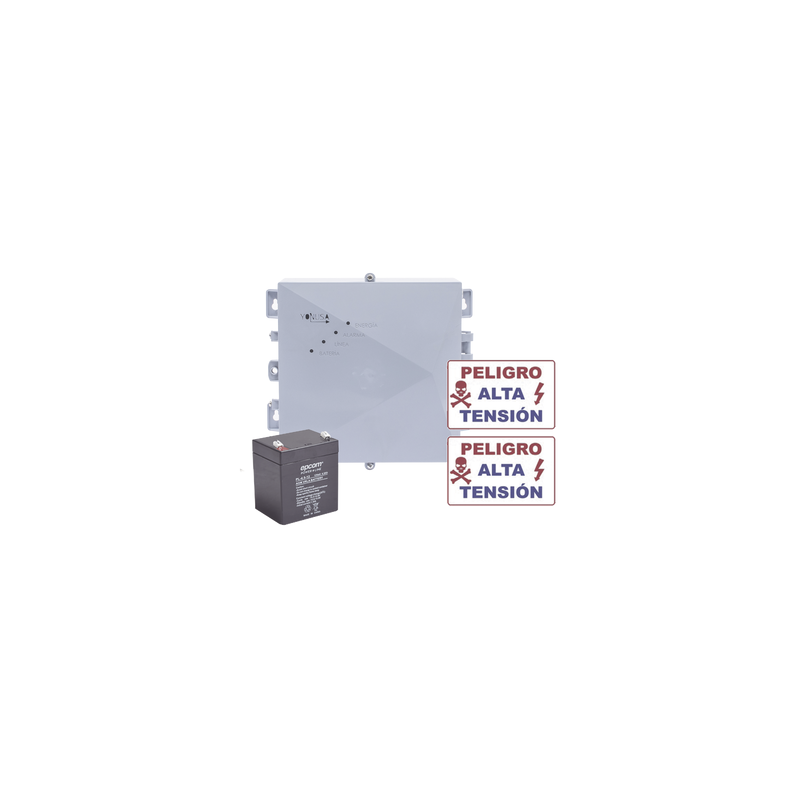 Kit Energizador Yonusa 12kV 1J con Alarma Integrada | Precio México - Envío Inmediato | LM Soluciones