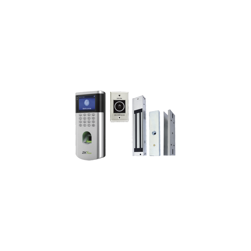 Kit Control Acceso ZKTECO con Lector Huella y Tarjeta 125kHz | Precio México - Envío Inmediato | LM Soluciones
