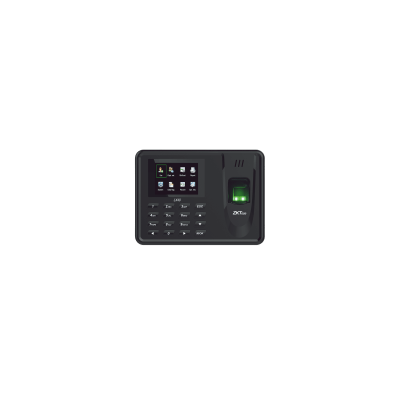 Checador de Huella Digital ZKTeco LX40ZI con Reporte USB | Precio México - Envío Inmediato | LM Soluciones