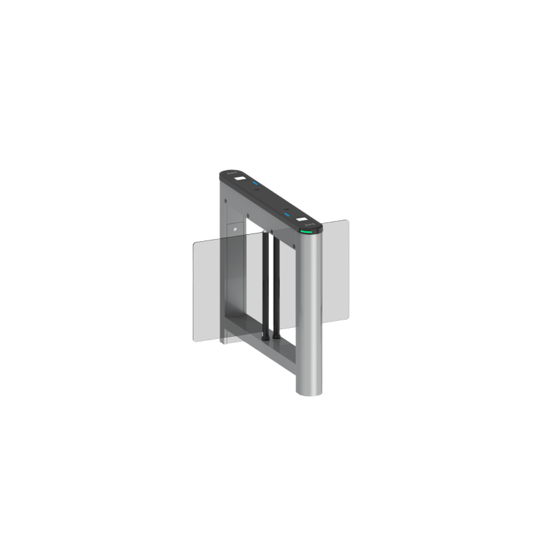 Barrera Abatible ZKTECO SATURNS1200 Acceso Peatonal | Precio México - Envío Inmediato | LM Soluciones