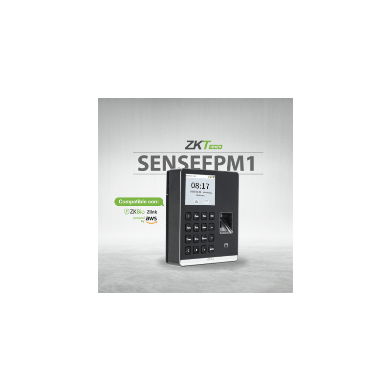 Terminal Biométrica ZKTeco Huella y RFID WiFi | Precio México - Envío Inmediato | LM Soluciones