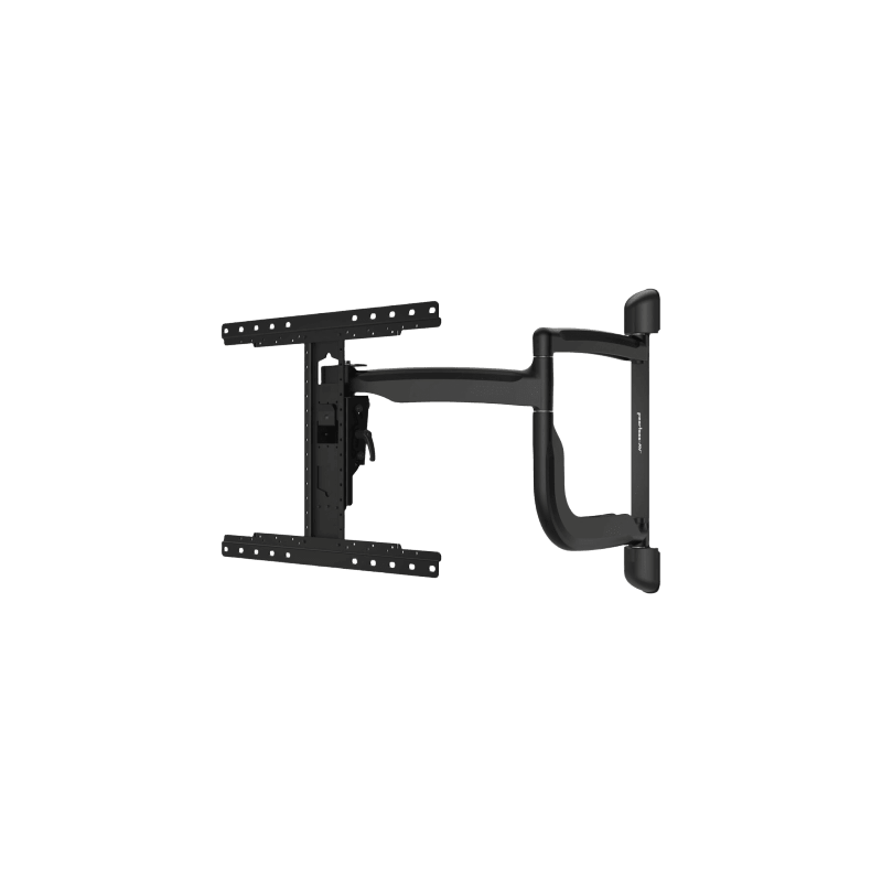 Soporte de Pared Articulado SmartMount para Pantallas 43" a 65"+ / Extensión 30.1" (765mm) / Capacidad 90 lb (41kg) / VESA 200x100 a 600x400mm / Pivote ±90° / Gestión Integrada de Cables