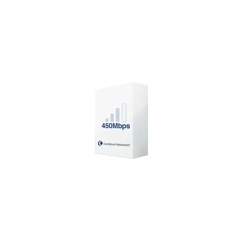 Licencia Cambium 125-450 Mbps C000065K022A
