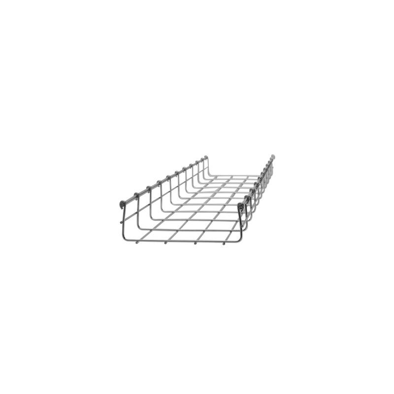 Charola Tipo Malla 150/100mm Electro Zinc 3m CHAROFIL