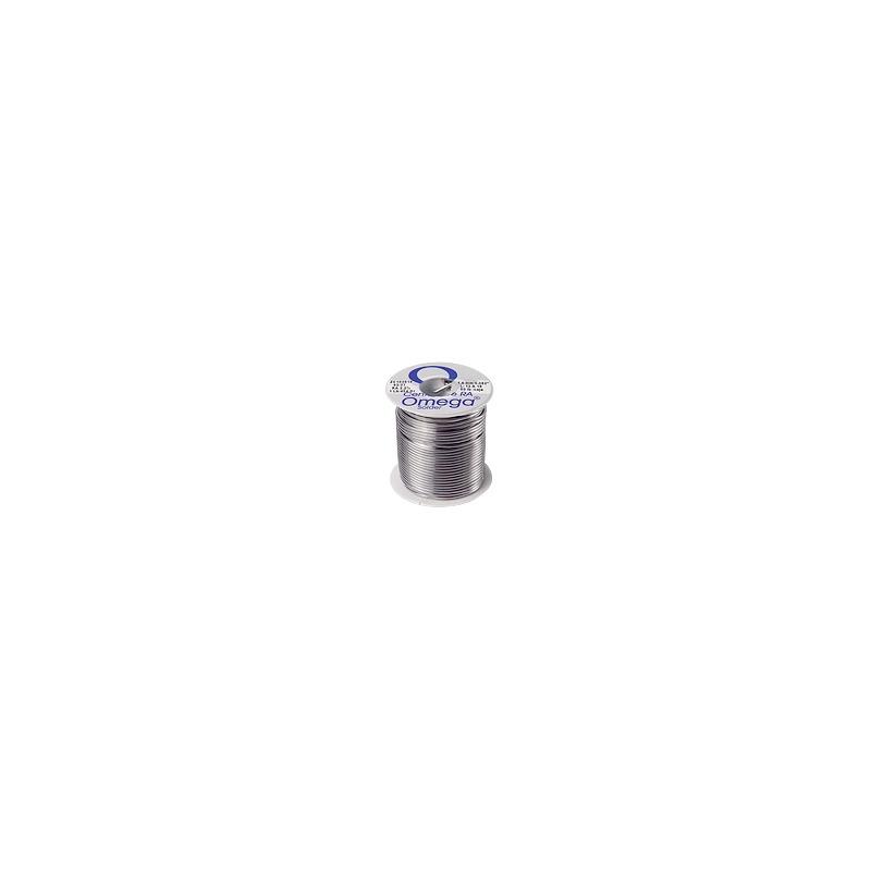 Rollo de soldadura OMEGA de 0.062” (63% Sn y 37% Pb) con 454 g.