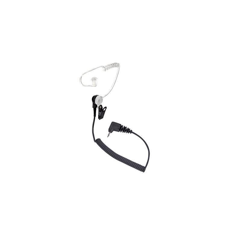 Audífono con tubo acústico sólo para escuchar con conector de 3.5 mm