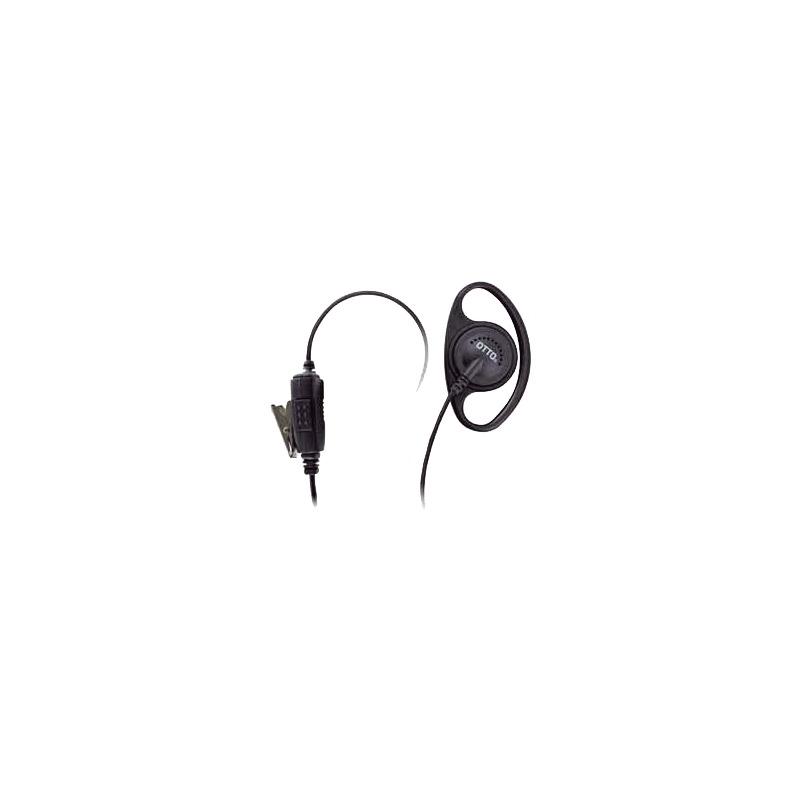 Micrófono-Audífono tipo Anillo OTTO para Kenwood NX-340 | Precio México - Envío Inmediato | LM Soluciones