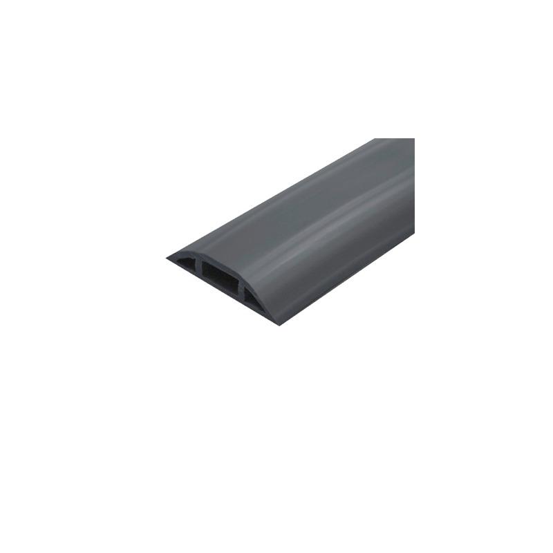 Canaleta flexible negra PVC auto extinguible Thorsman 25m | Precio México - Envío Inmediato | LM Soluciones