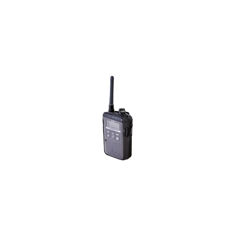 Funda Reforzada Piel para Radios IP-100H SYSCOM