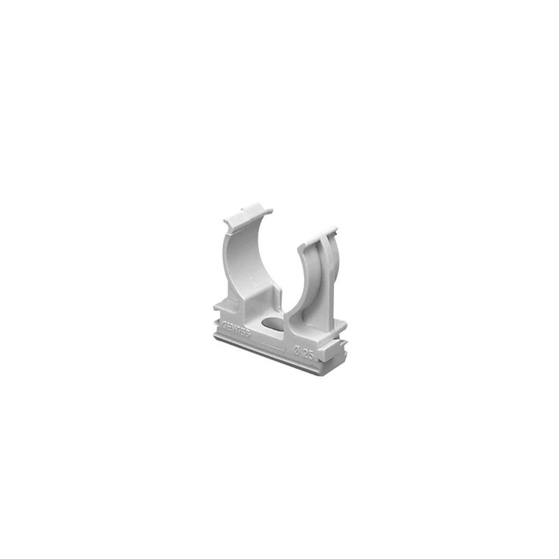 Soporte presión PVC para tubería 32 mm | GEWISS | Precio México - Envío Inmediato | LM Soluciones
